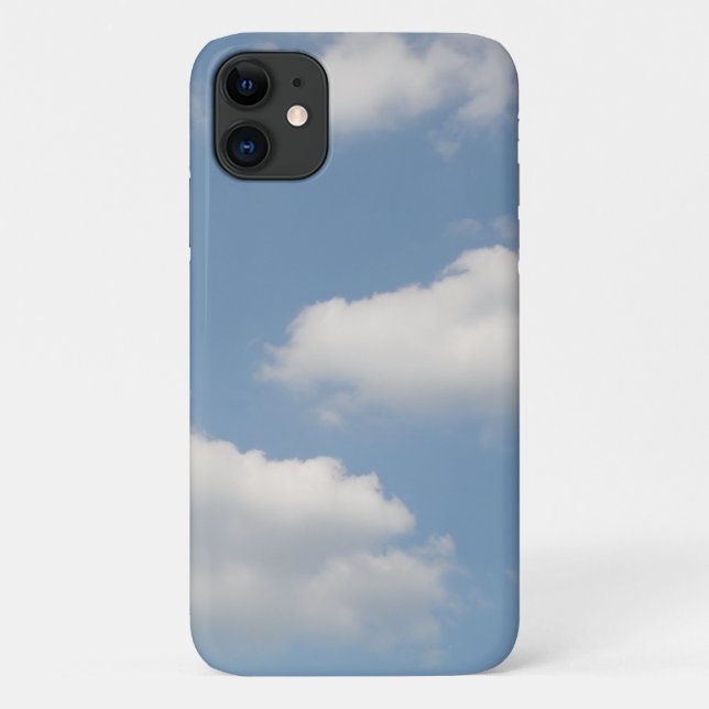Coques Case-Mate iPhone Fluffy Cumulus Clouds iPhone 3 Case (Dos)