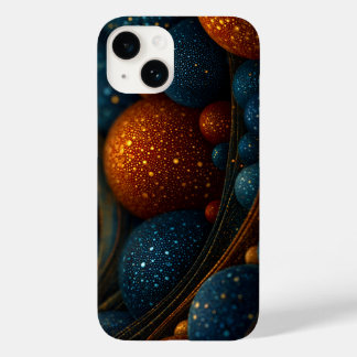 Coque Pour iPhone 14 Flux céleste : sphères Abstraites en mouvement