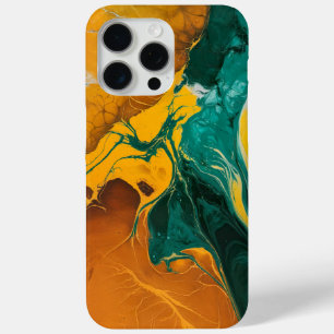 Coque iPhone 15 Pro Max Flux dynamique Abstrait