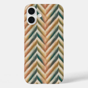 Coques iPhone 16 Plus "Flux Serene Pastel Chevron"