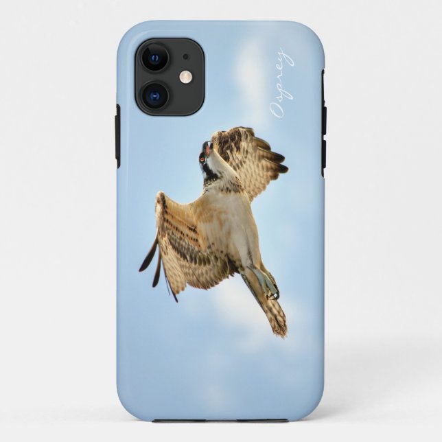 Coques Case-Mate iPhone Flying Osprey Fish-Eagle Wildlife Photo Scène (Dos)