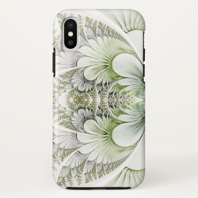 Coques Case-Mate iPhone Foliage Abstrait moderne (Dos)