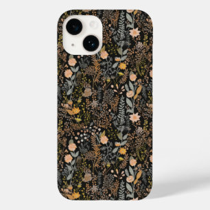 Coque Pour iPhone 14 Foliage Botanique Fleurs sauvages Florales