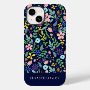 Coque Pour iPhone 14 Foliage Moderne Floral