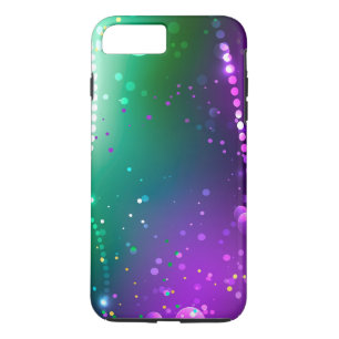 Case-Mate iPhone Case Fond festif violet de Mardi Gras