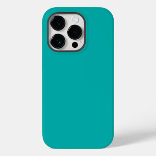 Coque Pour iPhone 14 Pro Fond turquoise si vous le souhaitez