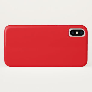 Case-Mate iPhone Case Fond uni rouge solide