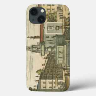 iPhone 13 Coque Fontaine italienne en ville Carré par Falda