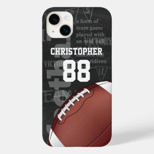 Coques Pour iPhone Football américain Personalized Chalkboard