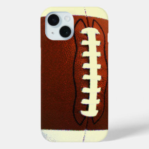 Coque Pour iPhone 15 Football rétro