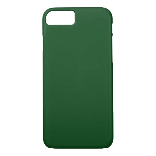 Coque iPhone 7 Forest Green personnalisable moderne,