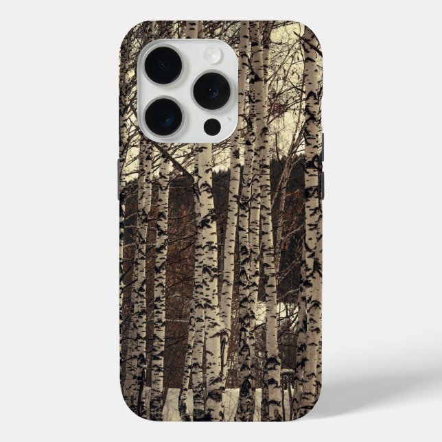 Coques Case-Mate iPhone Forêt de Birch Nature (Verso)