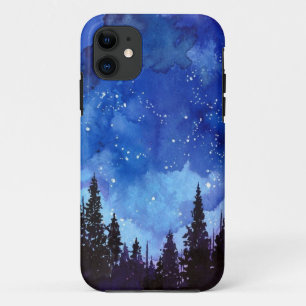 Case-Mate iPhone Case Forêt de ciel nocturne