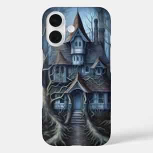 Coque Pour iPhone 16 Forêt de la maison hantée