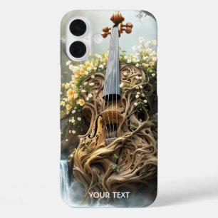 Coques iPhone 16 Plus Forêt de violon géant Imaginaire mignon