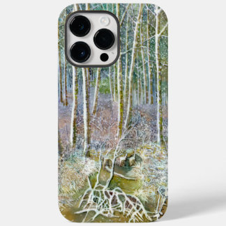 Coque Pour Pour iPhone 14 Pro Max forêt d'hiver Aquarelle
