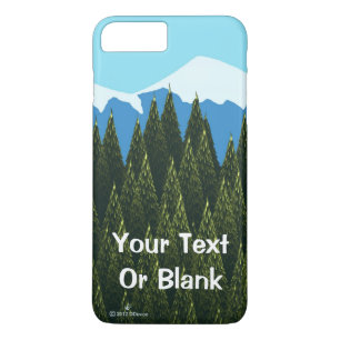Coque iPhone 7 Plus Forêt fractale