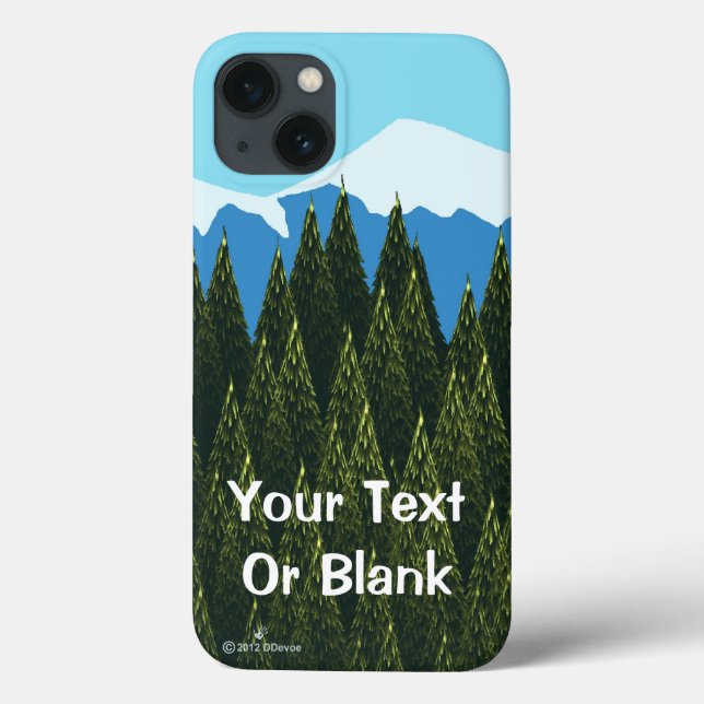 Coques Case-Mate iPhone Forêt fractale (Verso)