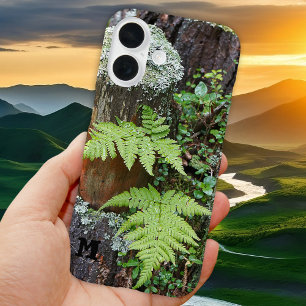 Coque Pour iPhone 16 Forêt naturelle Fern Green Designer Téléphone Case