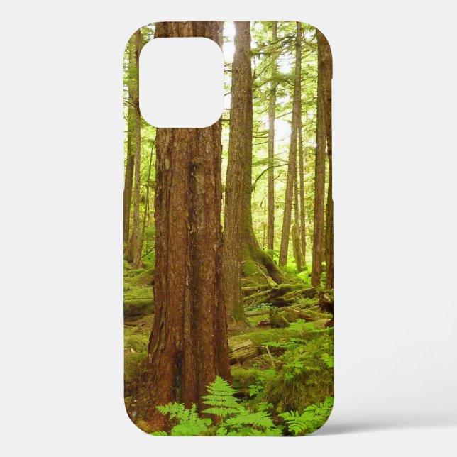 Coques Case-Mate iPhone Forêt pluviale tempérée d'Alaska (Verso)