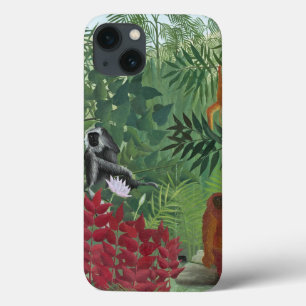 Case-Mate iPhone Case Forêt tropicale avec Monkeys, 1910 (huile sur la