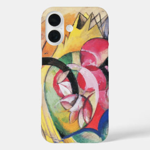 Coques iPhone 16 Formes Abstraites (alias Fleurs colorées) par Fran