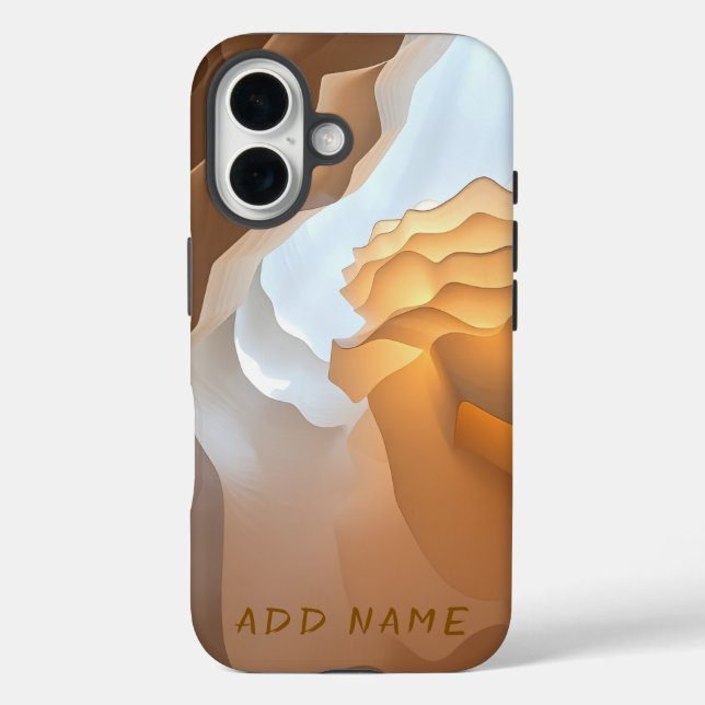 Coques Case-Mate iPhone Formes Abstraites de grès (Verso)