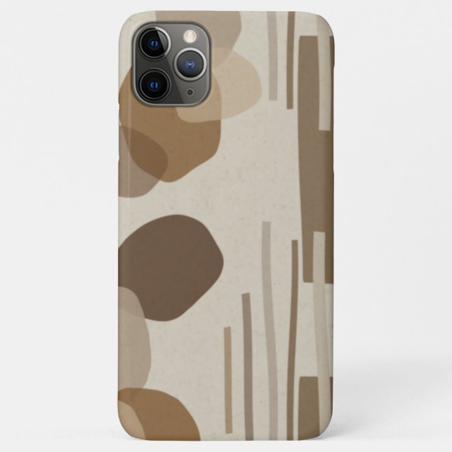 Coques Case-Mate iPhone Formes Abstraites en terre cuite (Dos)
