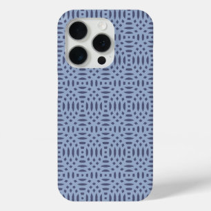 Coque iPhone 15 Pro formes circulaires motif sans couture