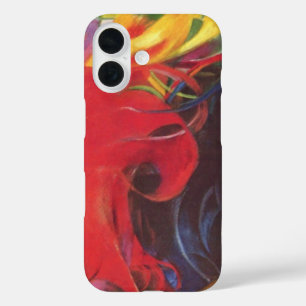 Coque Pour iPhone 16 Formes combatives par Franz Marc, Vintage Fine Art