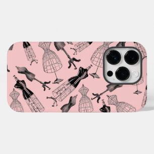 Coque Pour iPhone 14 Pro Formes de robe vintages