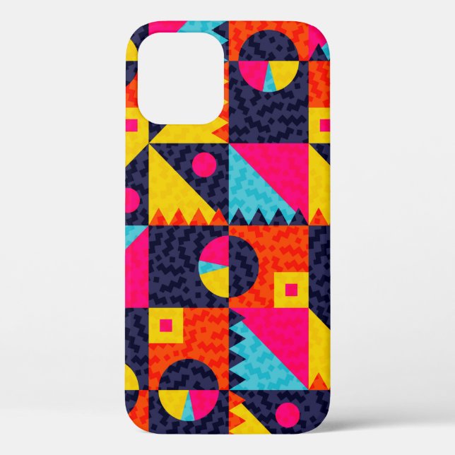 Coques Case-Mate iPhone Formes géométriques Abstraites. Illustration color (Verso)