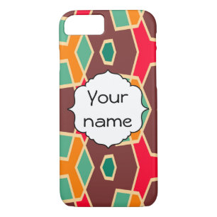 Case-Mate iPhone Case Formes tordues dans le rétro motif de couleurs