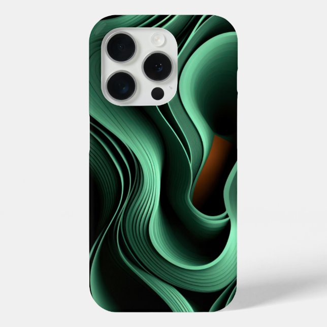 Coques Case-Mate iPhone Formes vertes (Verso)