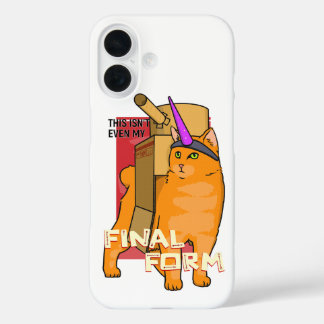 Coque Pour iPhone 16 Formulaire final - Chat de Bataille