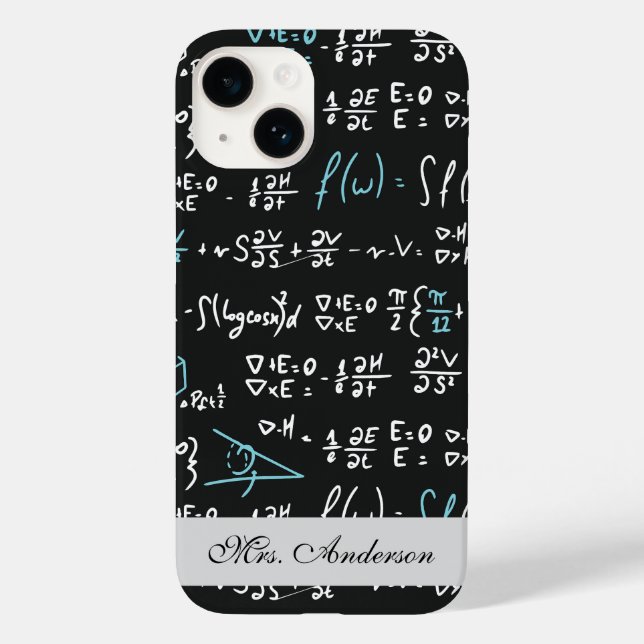 Coques Case-Mate iPhone Formules Mathématiques (Verso)