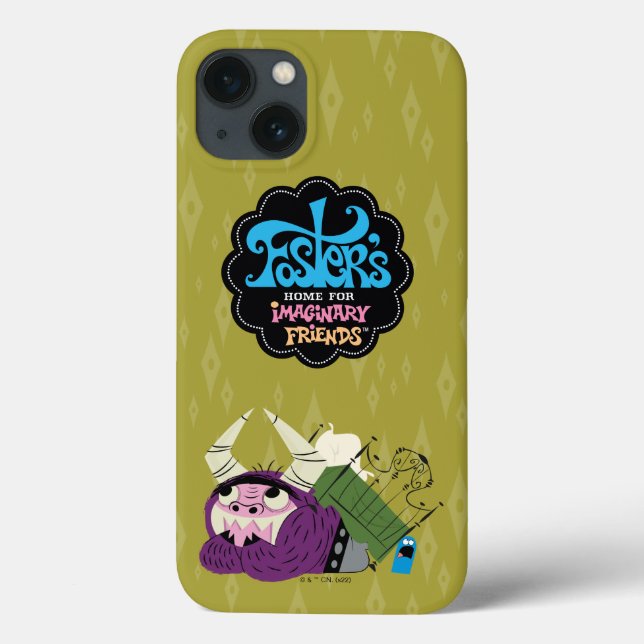 Coques Case-Mate iPhone Foster's Home for Imaginary Friends | Sous lit (Verso)