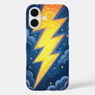 Coque Pour iPhone 16 foudre intense