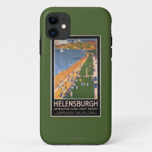 Coques Pour iPhone Foules le long d'affiche de chemins de fer de