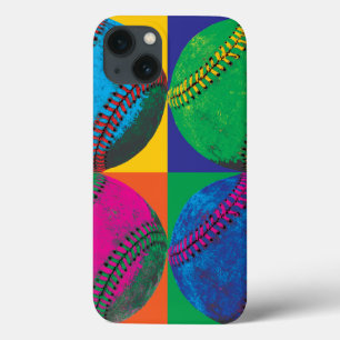 Etui iPhone Case-Mate Four Baseballs in Different Colors
