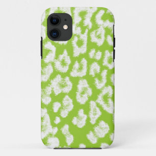 Coque iPhone 11 Fourrure à peau Empreinte de léopard avec chaux et