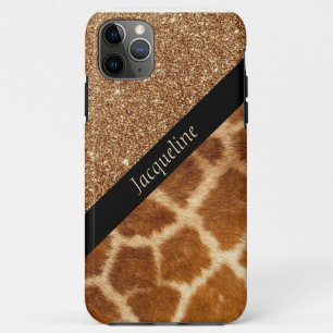 Case-Mate iPhone Case Fourrure de girafe exotique et crème de Parties sc