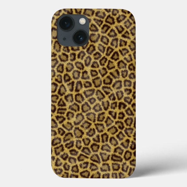 Coques Case-Mate iPhone Fourrure de léopard (Verso)
