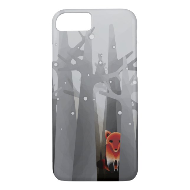 Coques Case-Mate iPhone Fox de solitude (Dos)