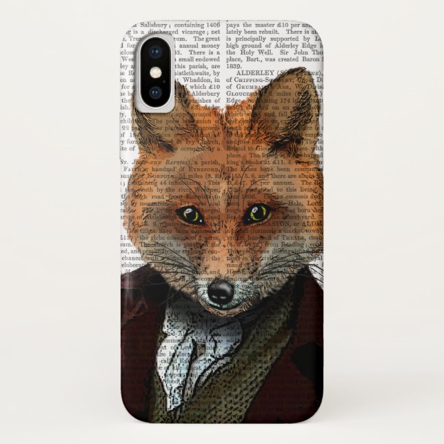 Coques Case-Mate iPhone Fox Portrait 2 (Dos)