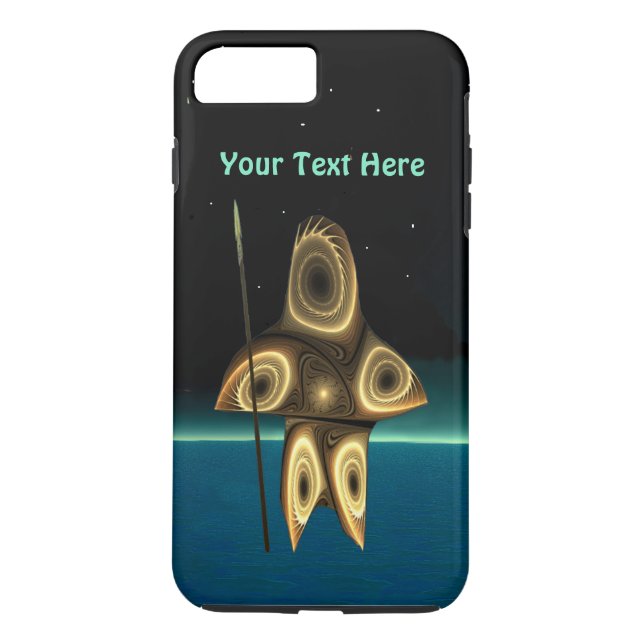 Coques Case-Mate iPhone Fractal Inuit Hunter (Dos)