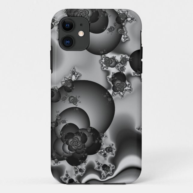 Coques Case-Mate iPhone Fractale Rose foncée (Dos)
