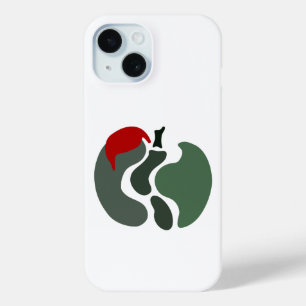 Coque Pour iPhone 15 Fractionnement de pomme