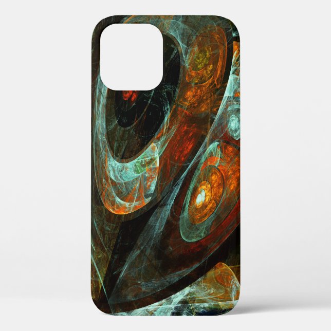 Coques Case-Mate iPhone Fractionner l'art Abstrait (Verso)