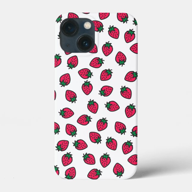 Coques Case-Mate iPhone Fraises (Verso)